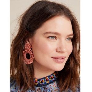 Anthropologie Macie Hoop Earrings